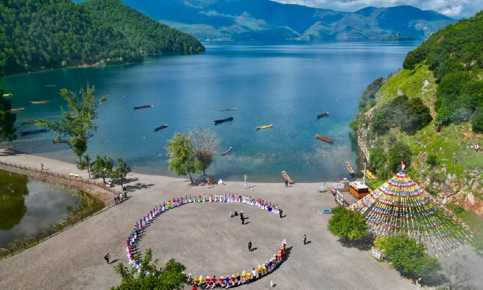 四川泸沽湖第一批特色旅游业态项目集中开工总投资超亿元 构建泸沽湖文旅发展新场景新业态