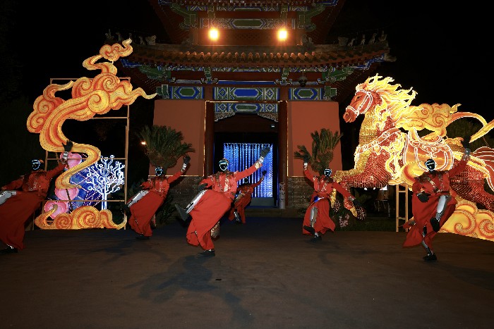 成都武侯祠 科技点亮三国风