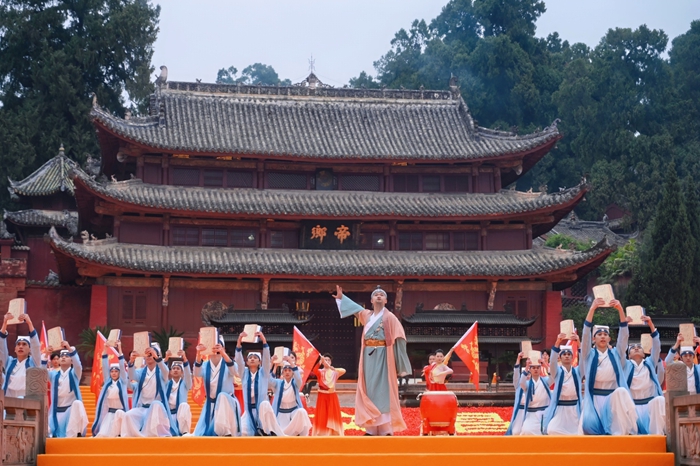 第八届海峡两岸文昌文化交流活动在四川绵阳梓潼县开幕