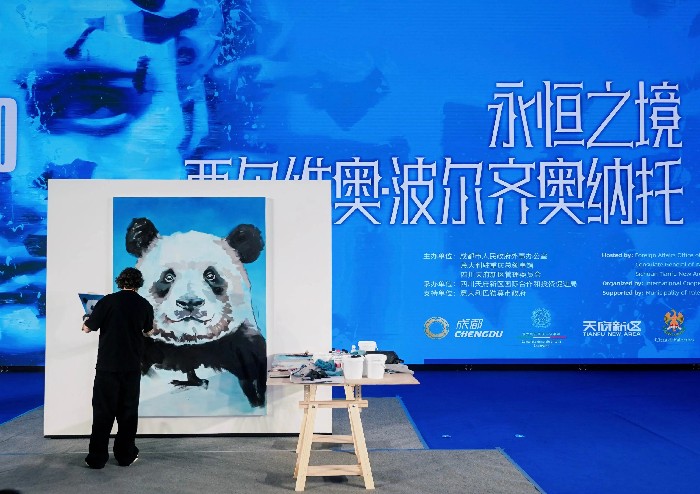 这位名家作品首度集中亮相中国大陆 意大利艺术展“永恒之境”在成都盛大启幕