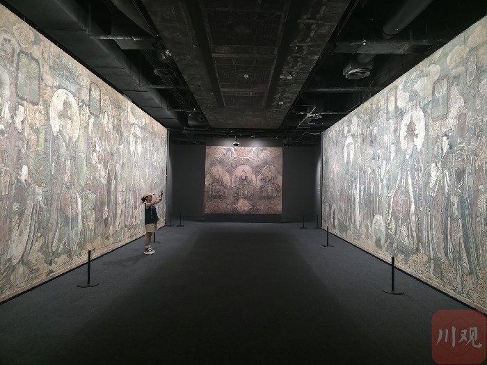 再现元代古建壁画风华 永乐宫百件文物亮相川博