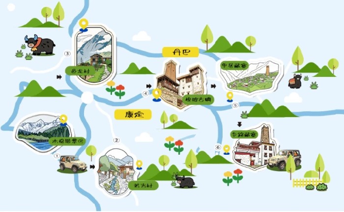 四川甘孜推出乡村精品自驾慢游线路