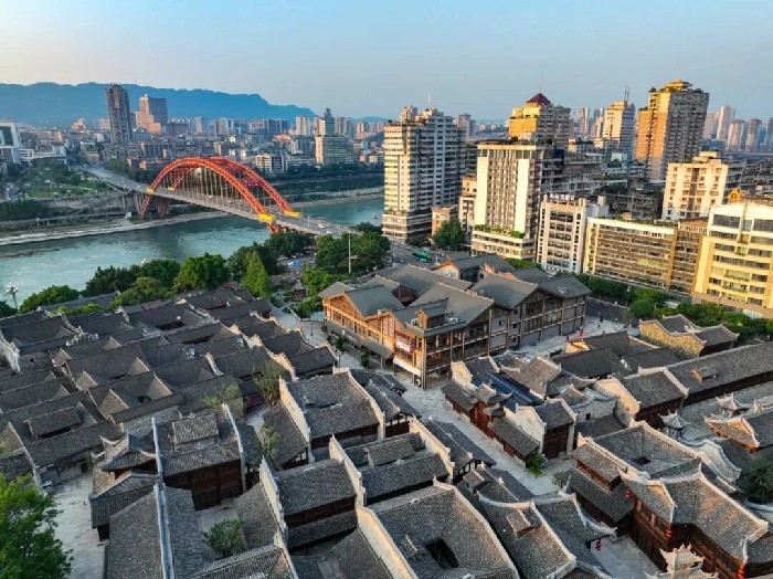 赴一场城市漫步之约！ 翠屏老城古今交融解锁宜宾新潮游玩路线