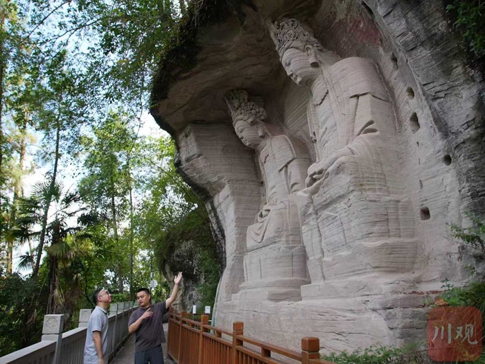 是游戏取景地更是乡村石窟文化公园 看千年茗山寺如何焕新归来